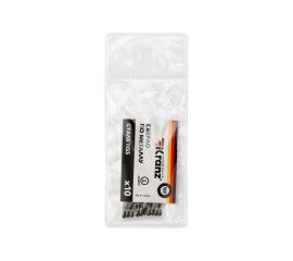 Сверло по металлу (10 шт; 2x49x24 мм; HSS) KRANZ KR-91-0605 