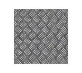 Алюминиевый рифленый лист ЛУКА Квинтет 300х600х1,5 мм, 5 шт./уп. без покрытия УТ000028679 