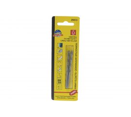 Сверло по металлу (2 шт; 3.3х65 мм; двойная заточка) SKRAB 29033 