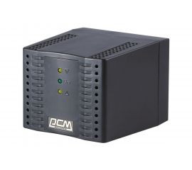 Стабилизатор напряжения Powercom черный TCA-2000 BL 