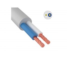 ККЗ Провод ПВС 2x6,0 мм? 100 м белый ГОСТ 01-8039-4 