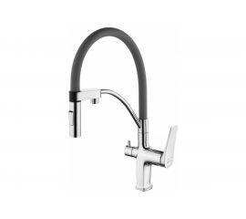 Lemark Смеситель Comfort для кухни с подключением к фильтру с питьевой водой LM3074C-Gray 