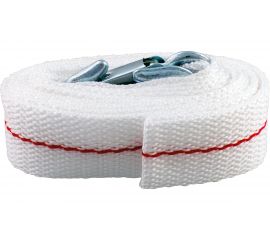 Автомобильный трос СТАРТ ленточный, буксировочный АВТО б/т 3,5т 2кр 4м strong 