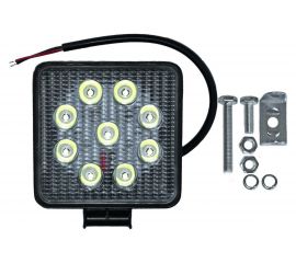 Противотуманная универсальная светодиодная фара ДАЛИ-авто 27W 9 LED,9-40V, 128*108*36мм DA-02362 