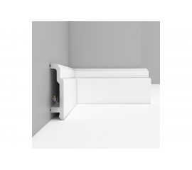 Напольный ударопрочный плинтус Stenopol 105х24х2000 мм C71155 