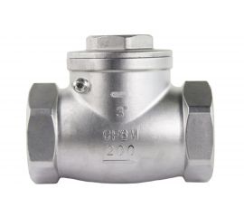 Обратный поворотный клапан DN.ru SCV-316 Ду15 Ру16 резьбовой 12072134795 