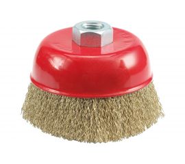 Щетка-крацовка Vorel 75 мм х М14 чашка с гайкой 06970 