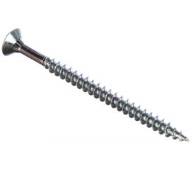 Саморез Стройметиз 5,0х70 универсальный, белый цинк уп. 250 шт. 2150898 