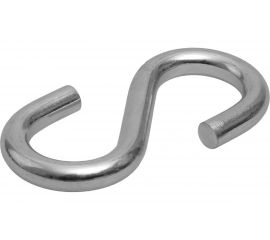 S-образный оцинкованный крюк 25 шт. (8 мм; ТФ5) Зубр 4-304565-08 