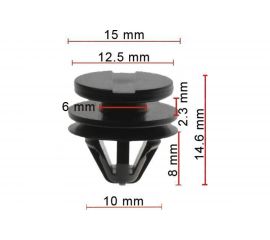 Крепеж Avers 10 шт. DYC500030-10 