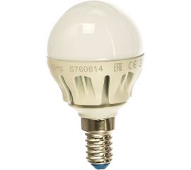 Светодиодная лампа Uniel LED-G45-6W/NW/E14/FR ALM01WH Форма шар, матовая колба 8138 