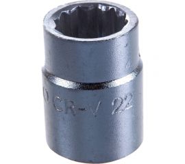 Головка торцевая 12-ти гранная, 22 мм, 3/4"" АвтоDело 39012 14600 