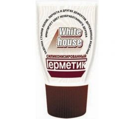 Силиконизированный герметик White House (белый; тюбик) 14526 