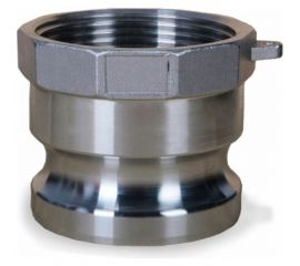 Камлок тип А (ниппель; внутренняя резьба BSP; 12 мм-1/2""; нержавеющая сталь) TITAN LOCK TL50ASS 