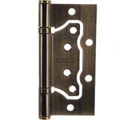 Стальная петля (плоск. колп., бронза античная, БЕЗ ВРЕЗКИ) PUERTO 100-2S FH ABбезВР 