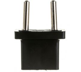 Американский адаптер-переходник AY-KA 10А 250В, черный 7714000 