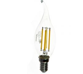 Лампа Gauss LED Filament Свеча на ветру E14 9W 710lm 4100K 104801209 