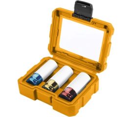 Набор ударных торцевых головок INDUSTRIAL (3 шт; 17-21 мм; 1/2"") INGCO HNMLNS031 