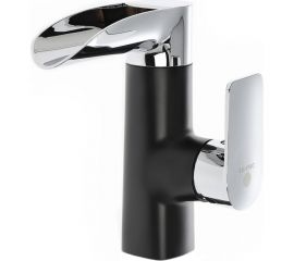 Полимерный смеситель для раковины OneLife черный P08-921b 