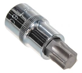 Насадка торцевая 1/2"" DR с вставкой-битой TORX, Т60 Ombra 112960 55598 