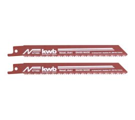 Полотно для сабельной пилы по металлу kwb BiM S918HF 2 шт, 153/130 мм 577400 