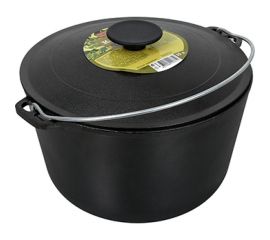 Чугунный казан BOYSCOUT с крышкой, 10 л 61545 