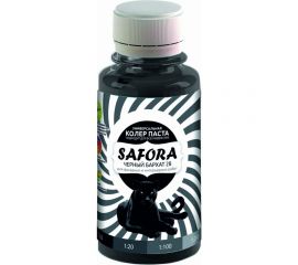 Колеровочная паста SAFORA черный бархат 100 мл 28 