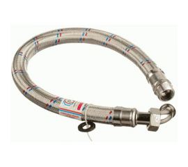 Подводка для воды TР-сантехника Гигант, нержавеющая сталь, 100 см, в/н 3/4, угловая 26391 