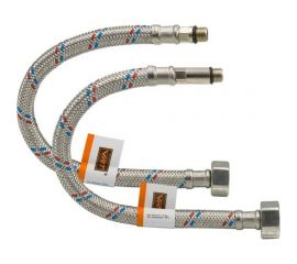 Подводка к смесителю (пара; 1.5 м; 1/2F-M10) VRT 521799 