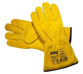 Сварочные краги на подкладке с кевларовой нитью FUBAG FWGK 9Y желтые 641175 