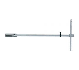 Свечной магнитный ключ с крестовым карданом FORCE 807330016UM 