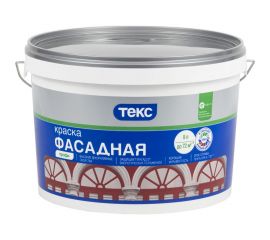 Фасадная акрилатная краска Текс профи база D 9 л 25904 