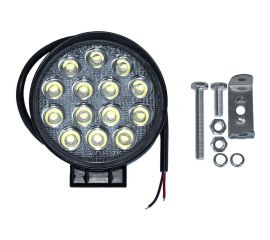 Противотуманная универсальная светодиодная фара ДАЛИ-авто 42W14 LED,9-40V, 128*114*55мм DA-02361 