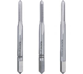 Набор метчиков Ruko из 3-х шт. М 3 Шаг 0.5 мм HSSE-Co5 230030E 