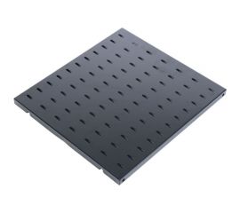 Перфорированная полка ЦМО, глубина 750 мм, черная СВ-75-9005 