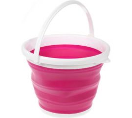 Складное круглое ведро BRADEX 10 л, розовое TD 0555 