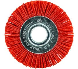 Кордщётка дисковая 100 мм, абразивный нейлон 1.2 мм, P80, посадка 22.23 мм Berger BG BG1739 