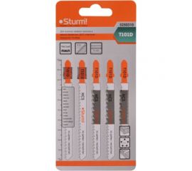 Пилки для лобзика T101D (5 шт.) Sturm 5250310 