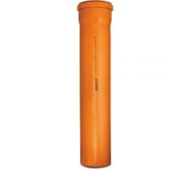 Труба со вспененным средним слоем ООО МультиМирПласт 110 рыжая, класс кольцевой жесткости SN2 ТР НК 3.2 110/250 