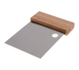 Шпатель ШАБАШКА д��я клея прямой 80 мм s3 зуб 2,5x2 мм 0021-019 227611 