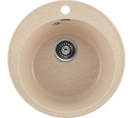 Кухонная мойка Gerhans A 05 20 БЕЖЕВЫЙ /БЕЛАРУСЬ/ 475х475 мм А05-20 