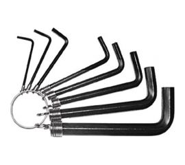 Ключи Hex набор на кольце 2-14 мм 10 шт. КУРС 64173 