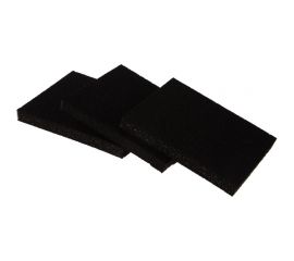 Губки шлифовальные мягкие (125х100х10 мм,3 шт., P60/80, P60/100, P80/120) КЕДР 062-0003 