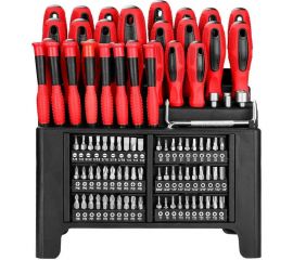 Набор профессиональных отверток и бит DEKO SS100 с удобной подставкой 100 предметов 