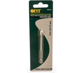 Сверло по кафелю/стеклу в блистере, 6 мм FIT IT 36016 