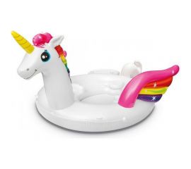 Надувной остров Intex Единорог 503х335х173 см 57266 