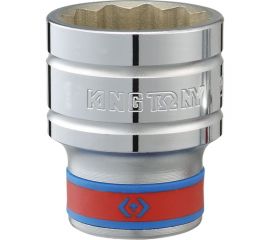 Головка торцевая двенадцатигранная (3/8"; 1/2") KING TONY 433012S 