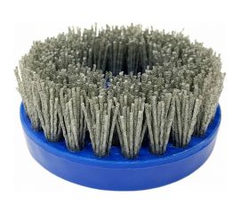 Щетка абразивная для состаривания камня Extra 110 мм, M14, № 60, гранит/мрамор VISION TECH-NICK 001.107.7552 