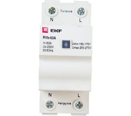 Реле напряжения EKF Basic RVb-63A rvb-63a 