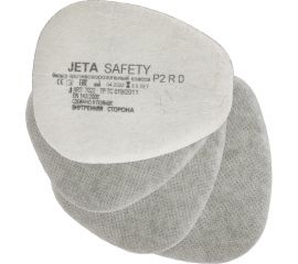 Предфильтр от пыли и аэрозолей класса P2 R с углем Jeta Safety 4 шт. 7022 